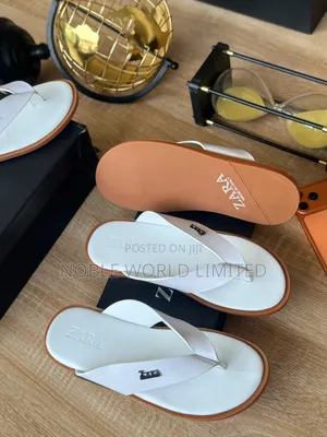 White Zara Pam Slippers ABL 7f