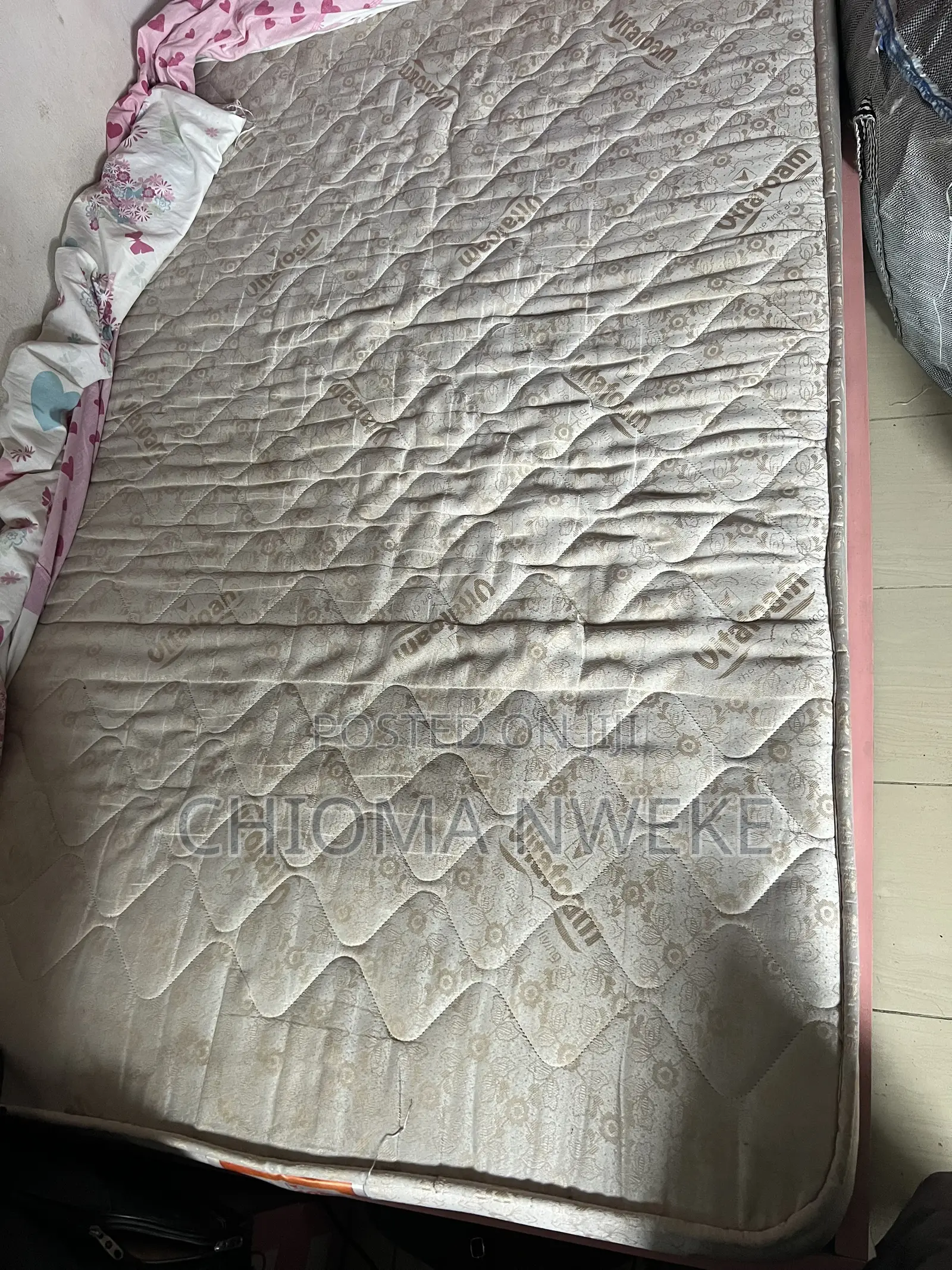 4by6 Bed Frame + Foam Mattress
