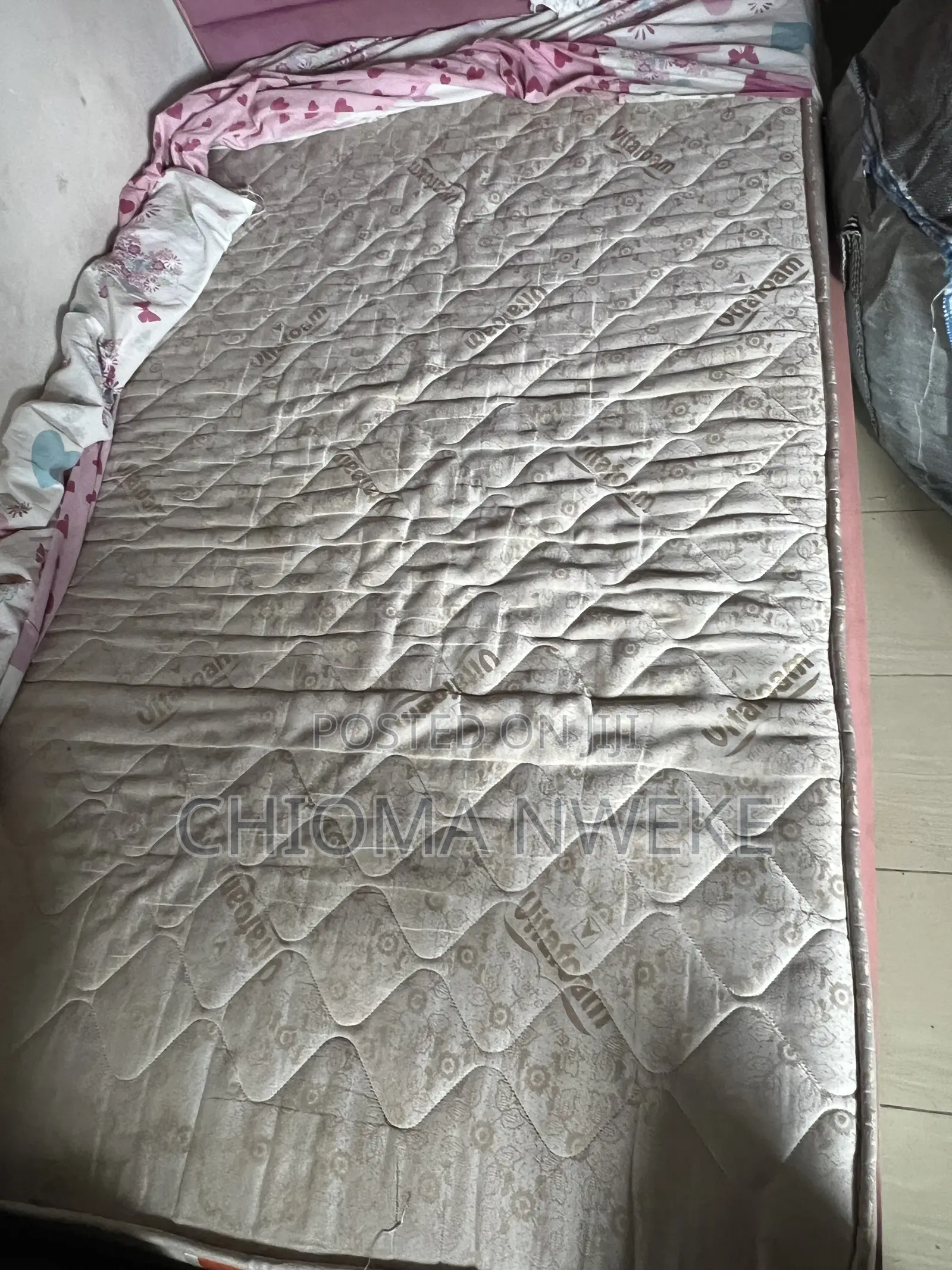 4by6 Bed Frame + Foam Mattress