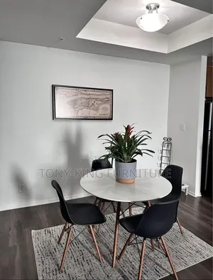 Mine Restaurant/Kitchen/Dining Wooden Top Table With 4-Chair