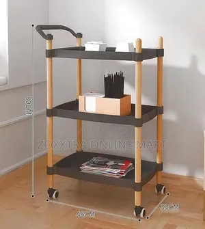 3-Tier Rolling Storage Cart
