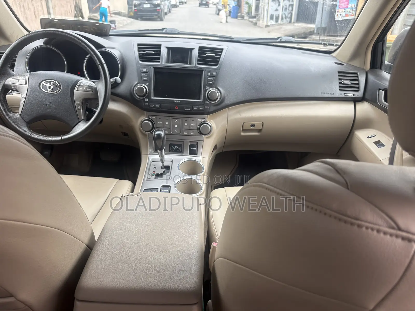 Toyota Highlander 2008 Gold