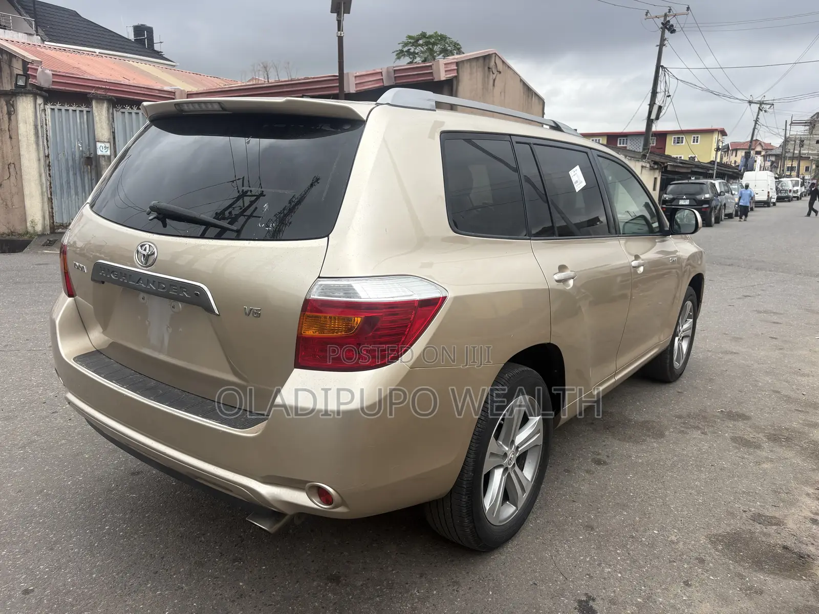 Toyota Highlander 2008 Gold