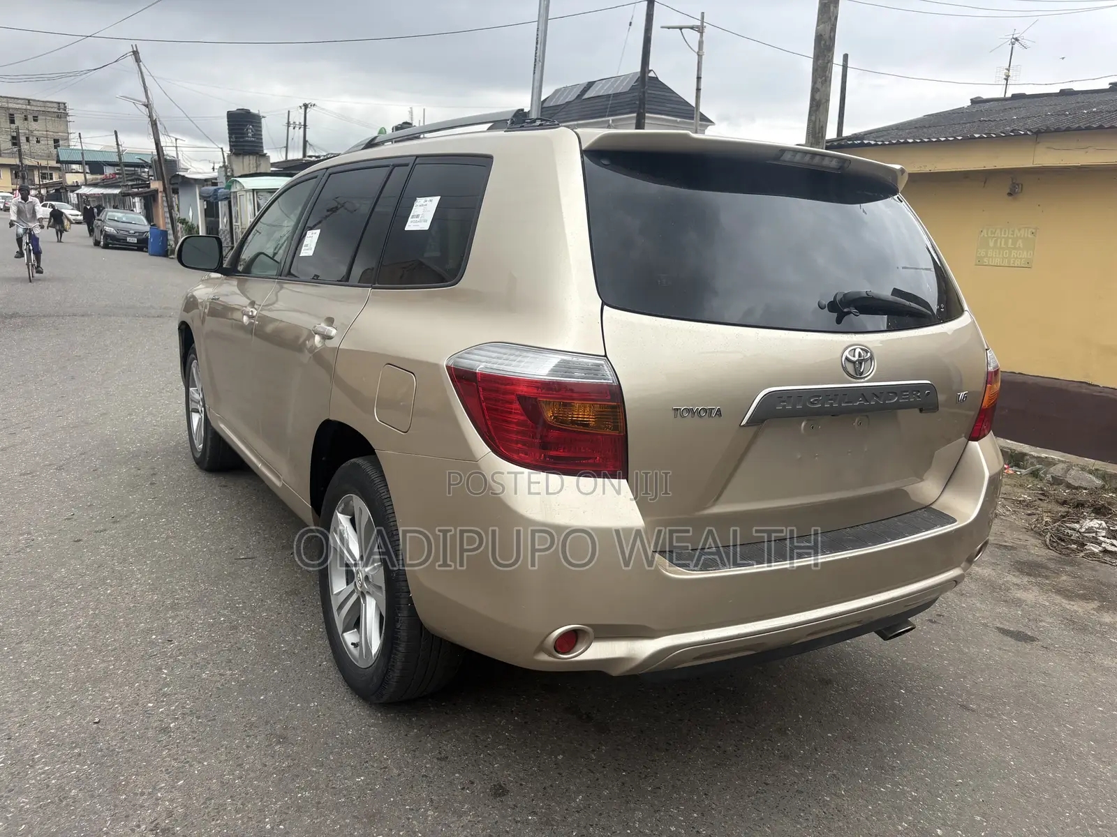 Toyota Highlander 2008 Gold