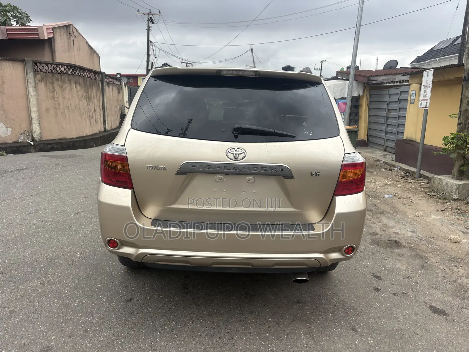 Toyota Highlander 2008 Gold