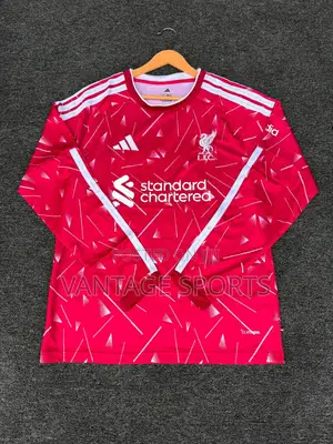 Liverpool Home Long Sleeve Jersey 2026/27 – Fan & Player Version