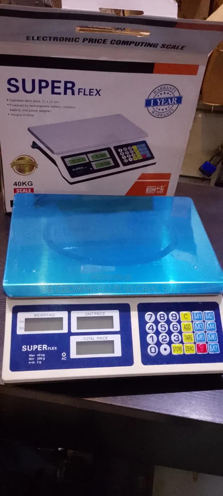 40kg Super Flex Electronic Scale