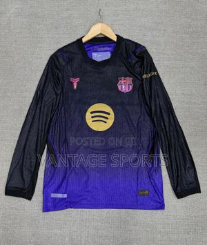 Barcelona Away Black Long Sleeve Jersey 2026/27 – Fan & Player Version