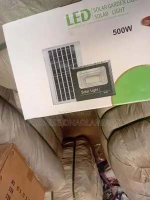 Ultra Bright 500W Solar LED Flood Light IP67 Waterproof Remote *P