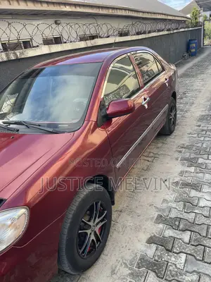 Toyota Corolla Sedan 2003 Red