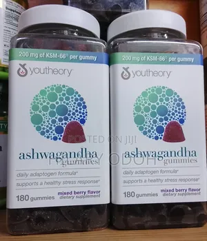 Youtheory Ashwagandha Gummies by 180 Count