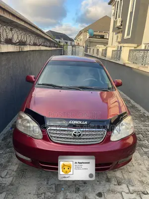 Toyota Corolla Sedan 2003 Red