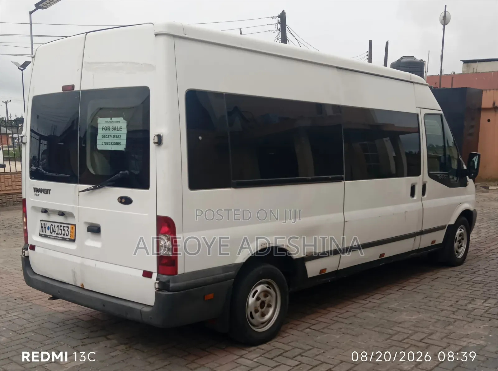 Ford Transit 2012 White