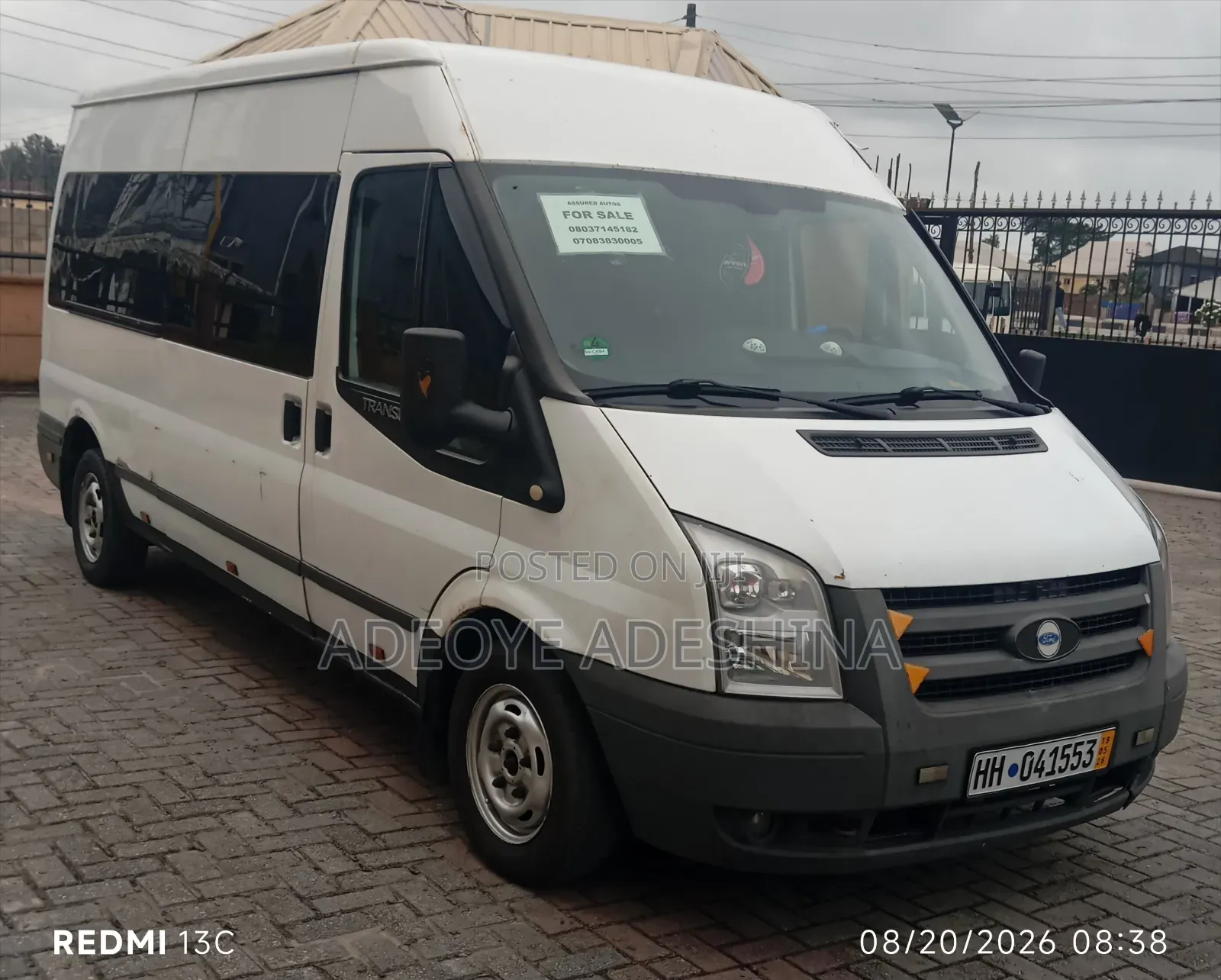 Ford Transit 2012 White