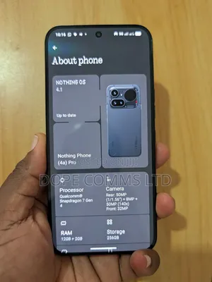 Nothing Phone 4a Pro 256 GB Black