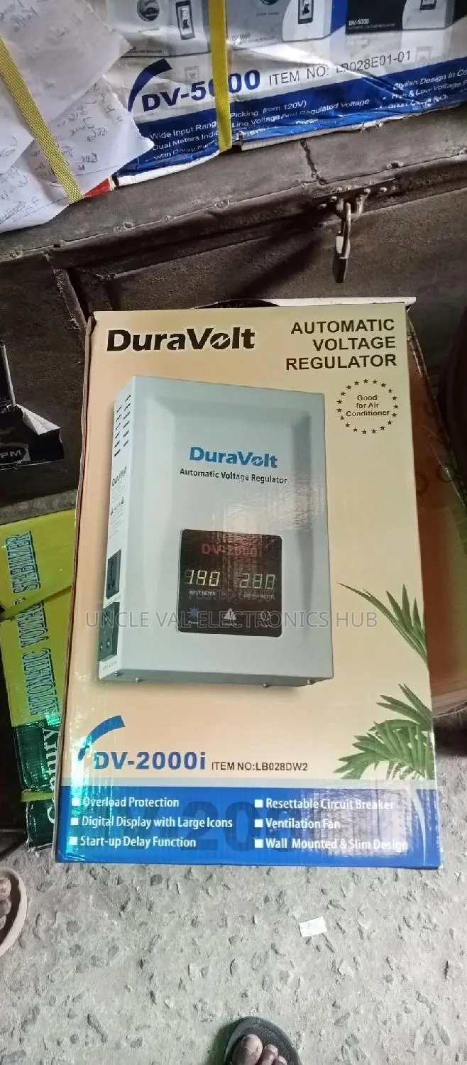 Duravolt Wall Mountable Voltage Stabilizer 2000W