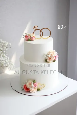 Fondant Wedding Cake