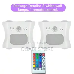 Four-Head Motion Sensor Ambient Wall Light