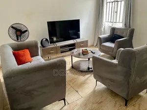 Set of Chairs, Frame, TV Stand Etc