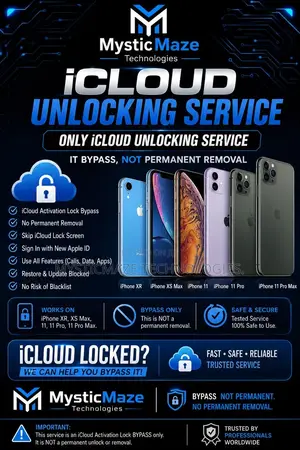 iCloud Activation Lock Bypass – iPhone XR, XS, SE, 11, 11 Pro Max