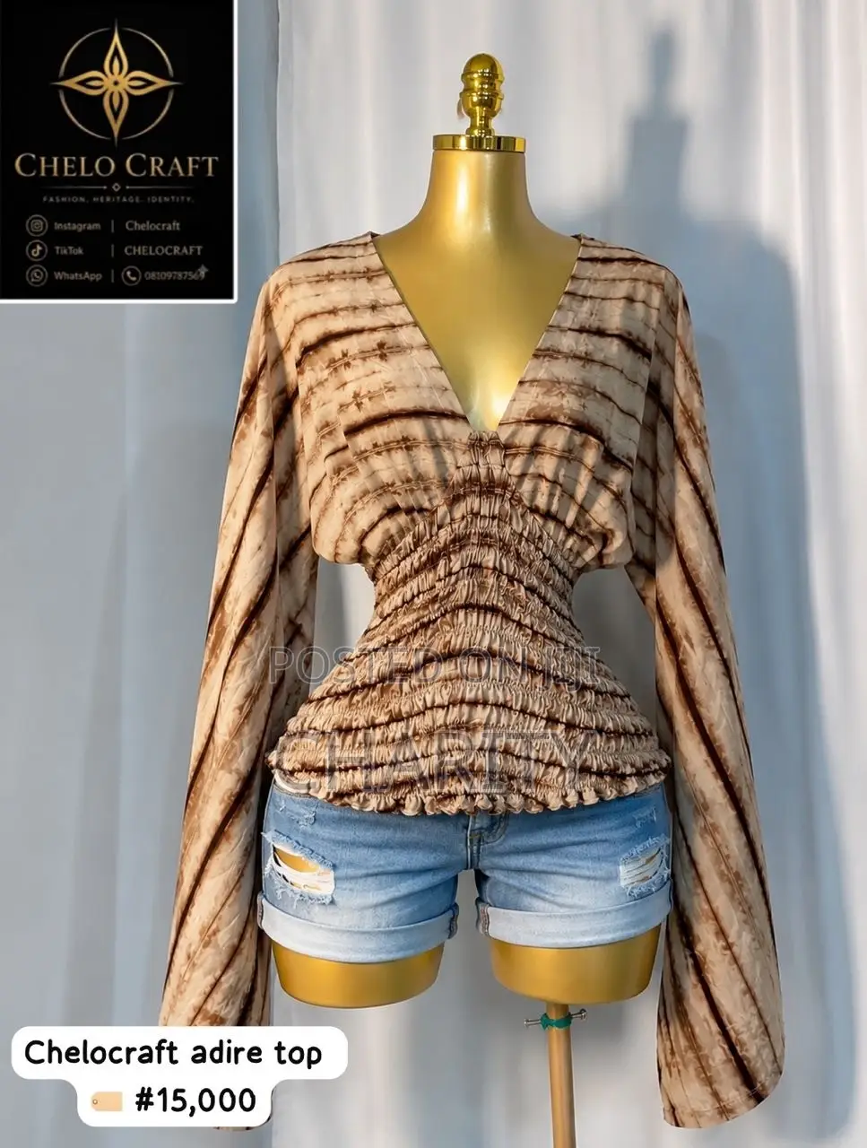 Quality Adire Blouse