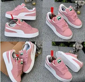 High Quality Puma—pink—black