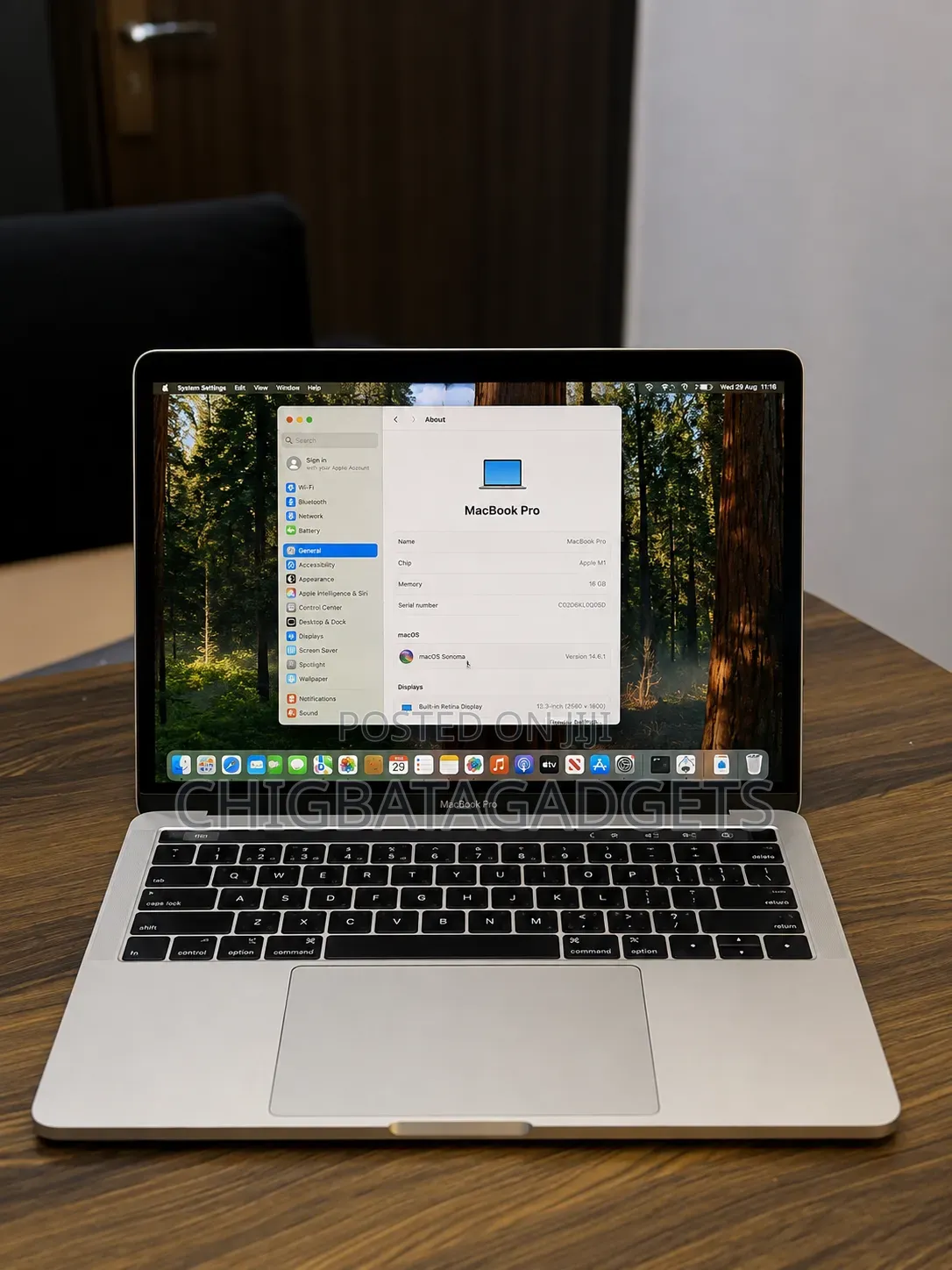 Laptop Apple MacBook 2020 16GB SSD 256GB