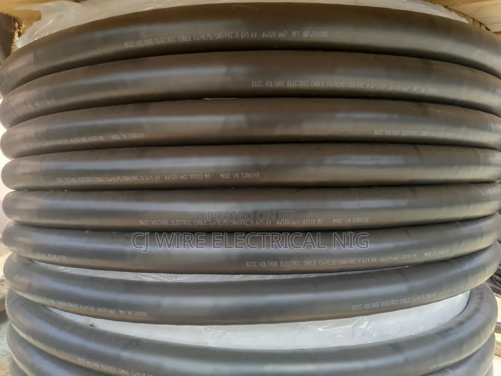 120mm 4core Armored Cable