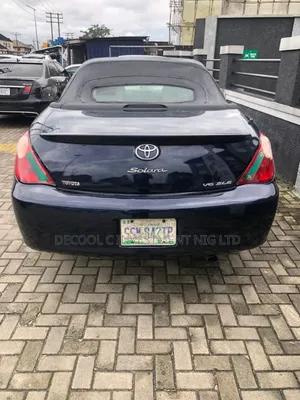 Toyota Solara 3.3 Convertible 2006 Black