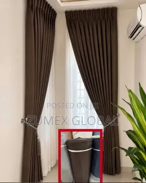 Italian Rich Chocolate Brown Curtain