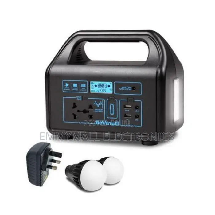 150W Solar Portable Generator With 30W Panel and Bulb