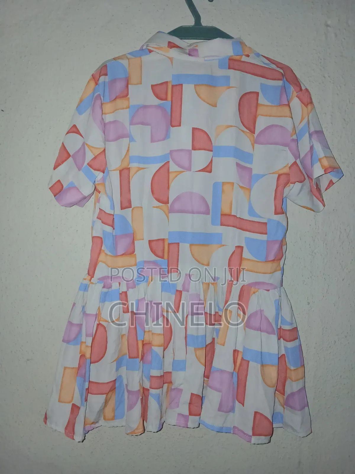 Multi-Coloured Button Down Blouse