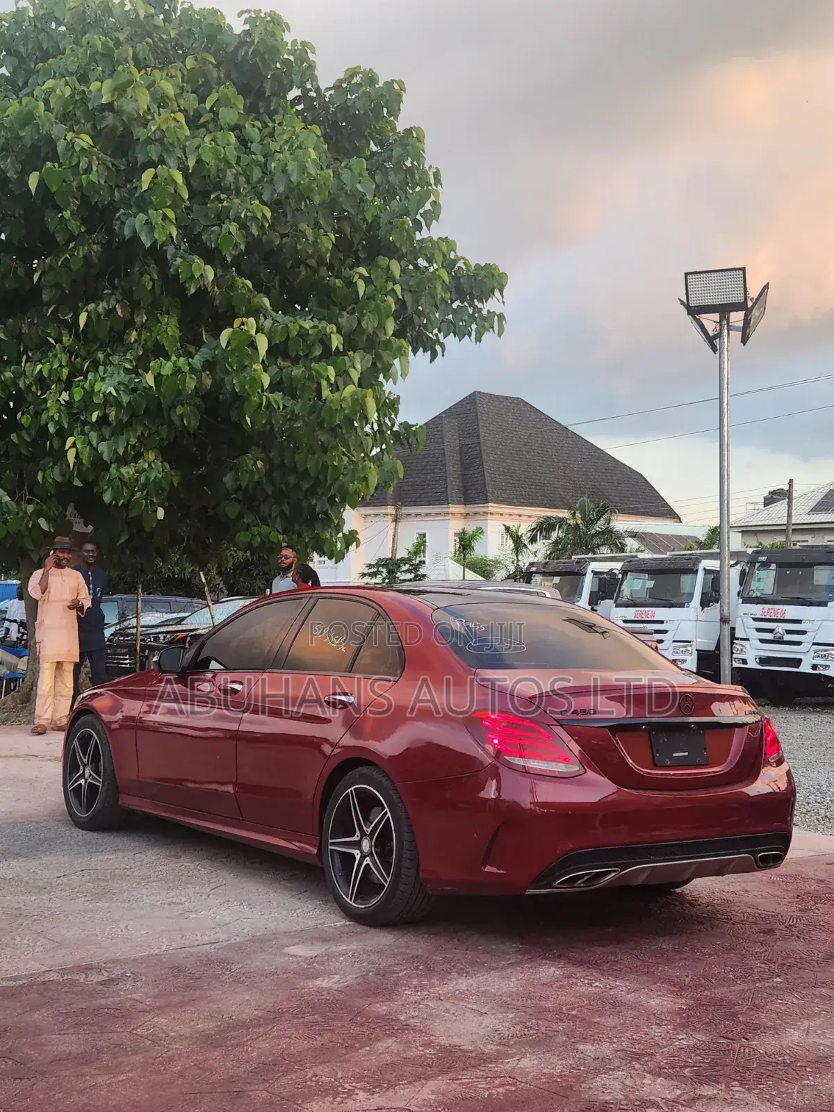 Mercedes-Benz C450 2016 Red