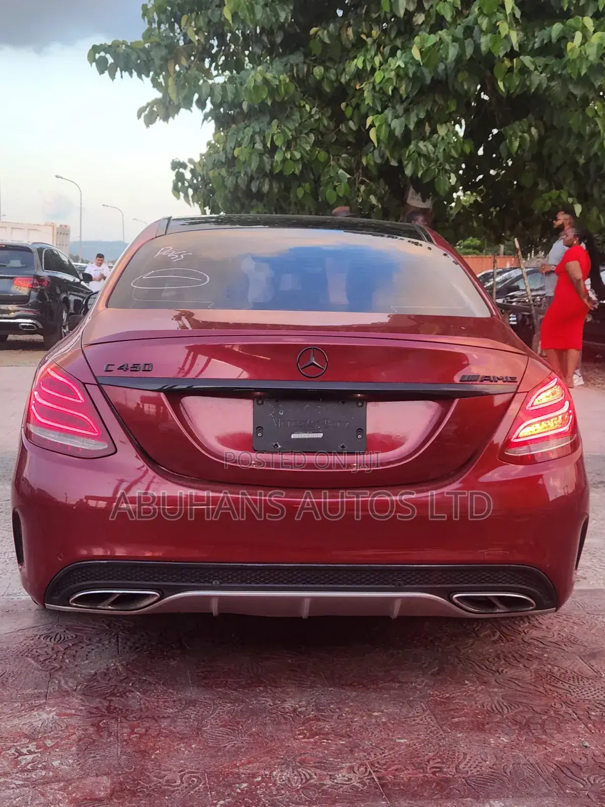 Mercedes-Benz C450 2016 Red