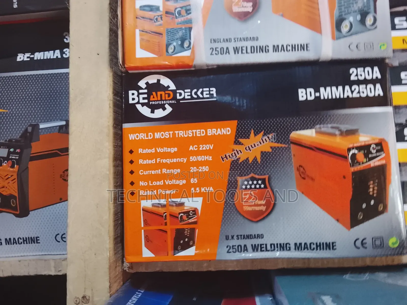 Name: Ben Decker BD-MMA250A 250A Welding Machine`