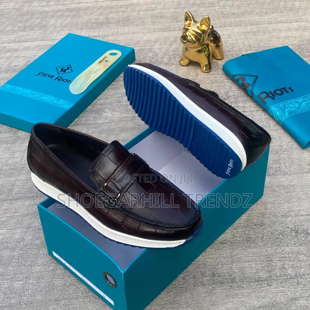 Steve Riots Mens Hybrid Leather Sneakers | Comfortable and Durable