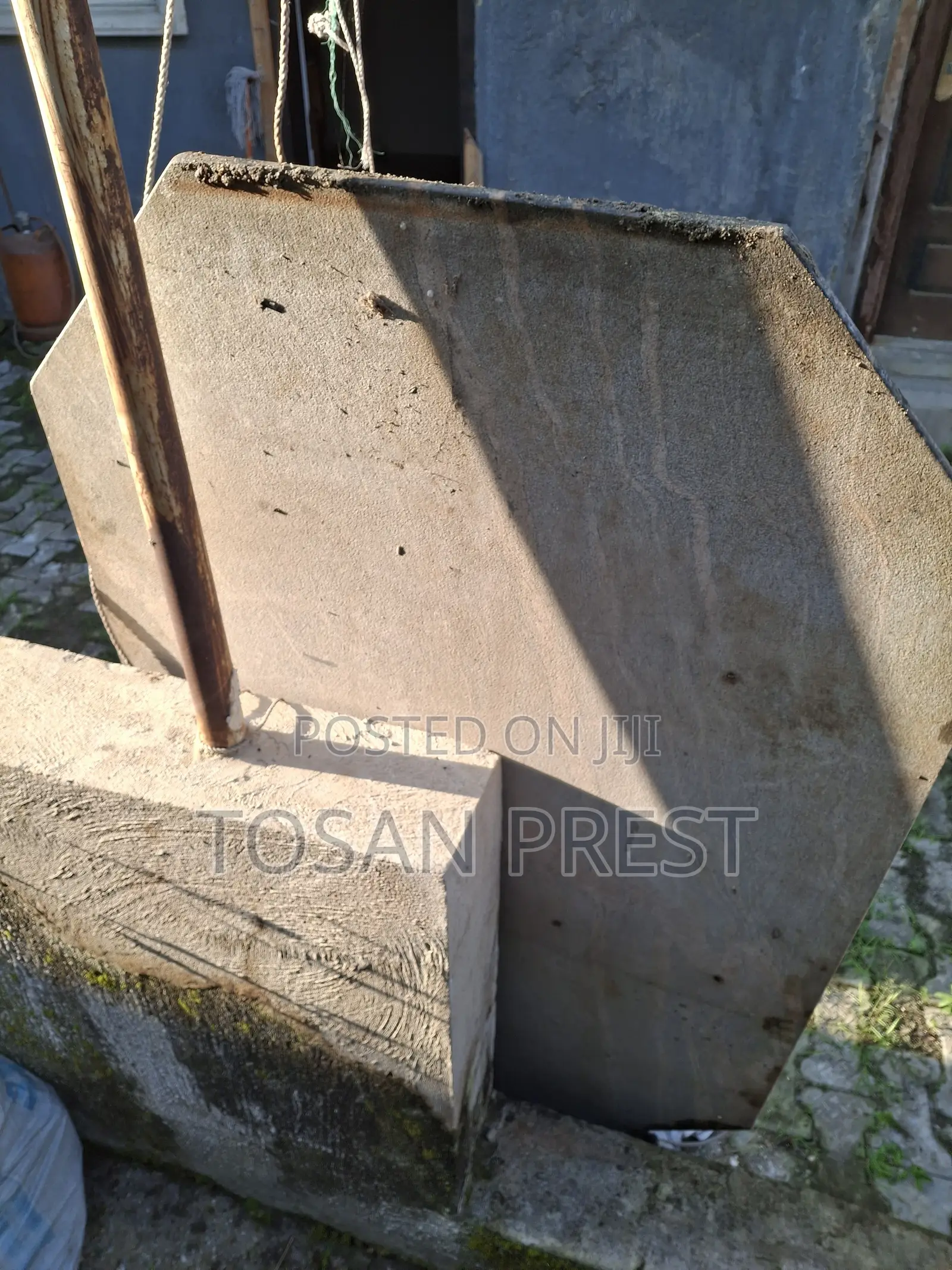 Large Black Marble Table Top