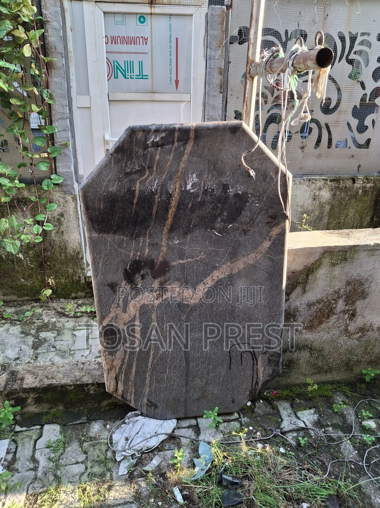 Large Black Marble Table Top