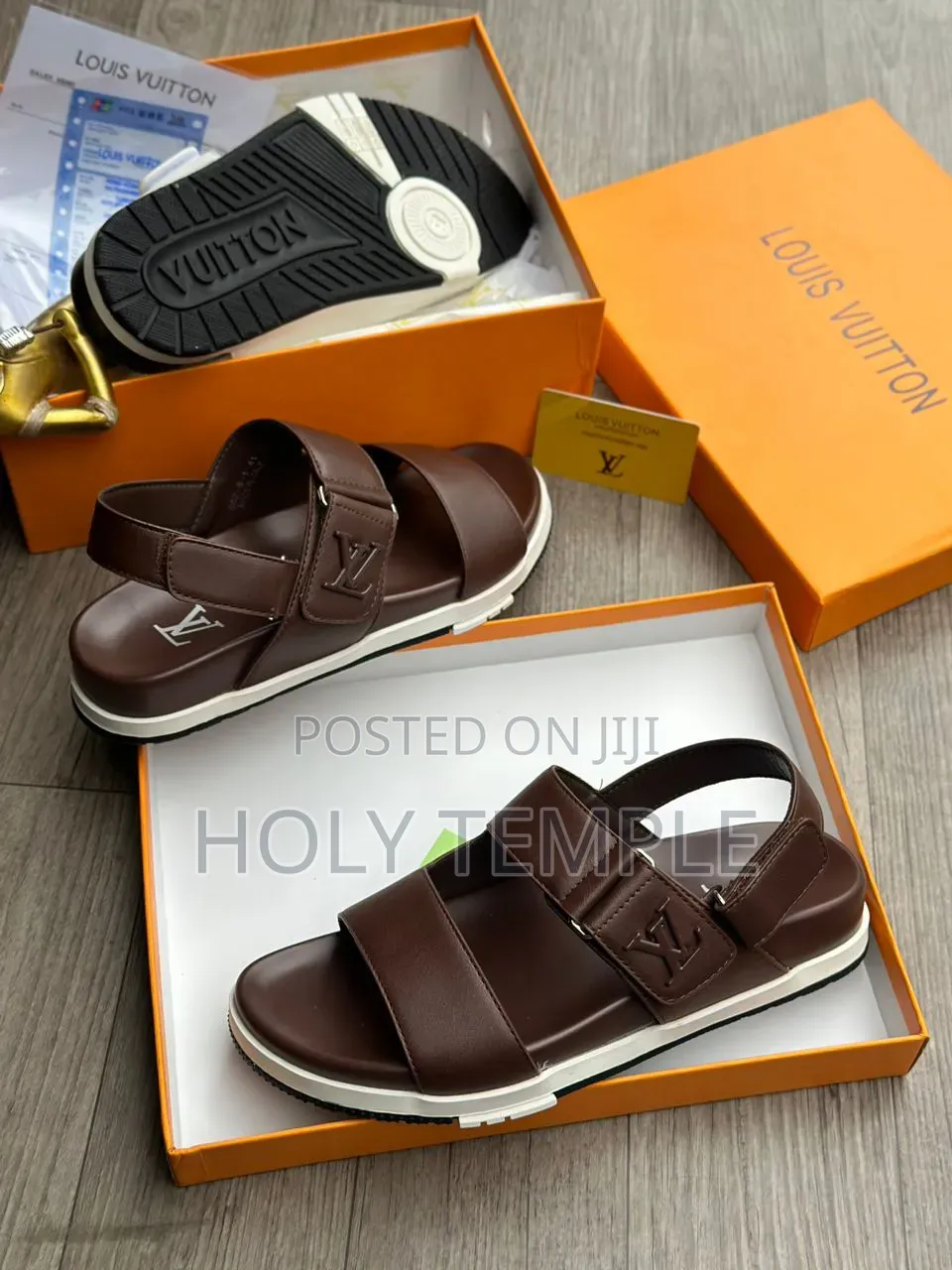 Original Luxury Louis Vuitton Sandals