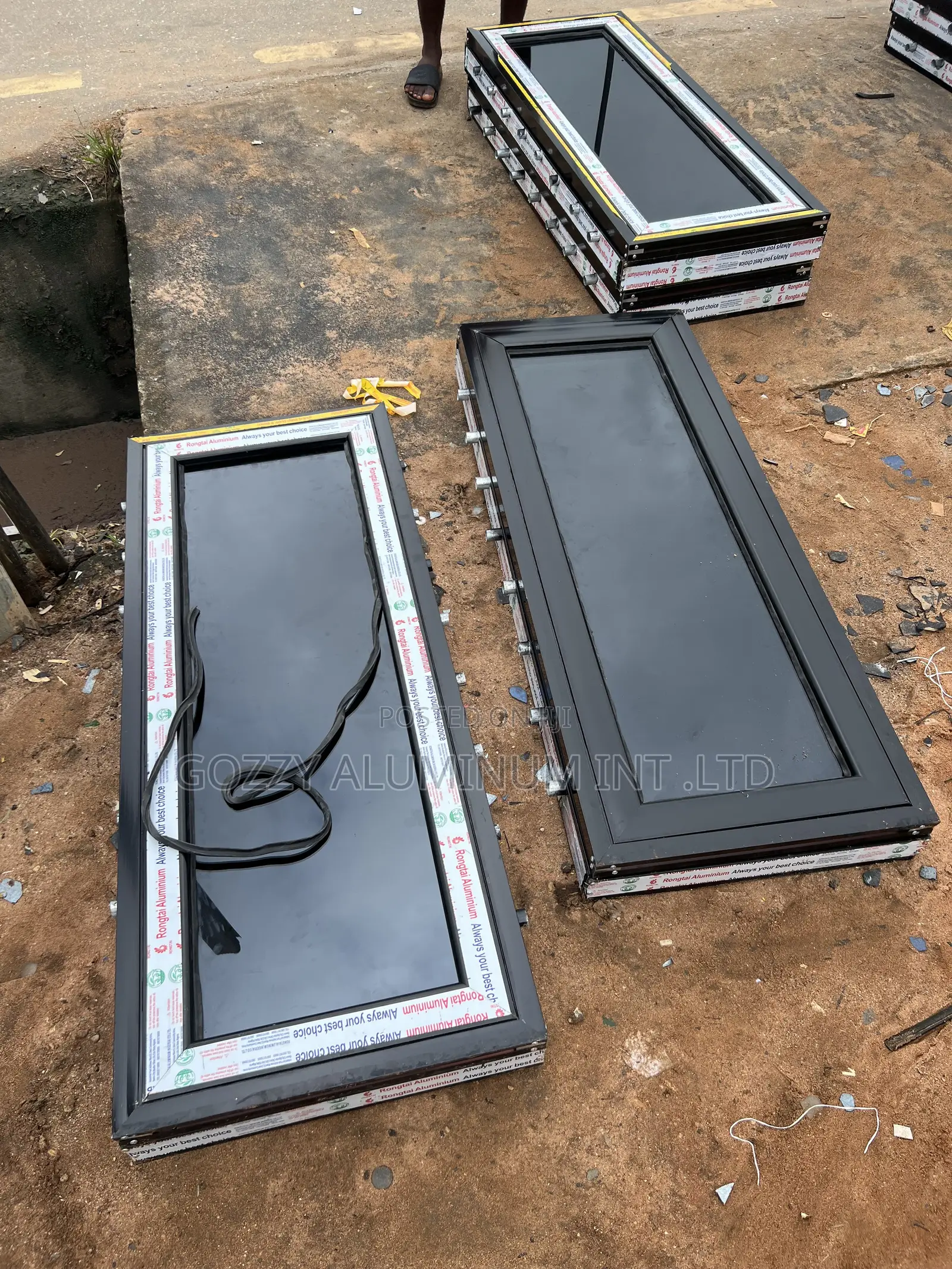 Black Casement Window