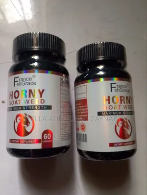 Horny Goat Weed Capsule Blend With Yohimbe,maca, Ginseng,muira Puama