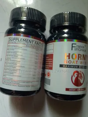 Horny Goat Weed Capsule Blend With Yohimbe,maca, Ginseng,muira Puama