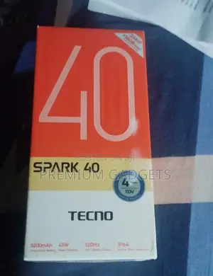 New Tecno Spark 40 256 GB Black