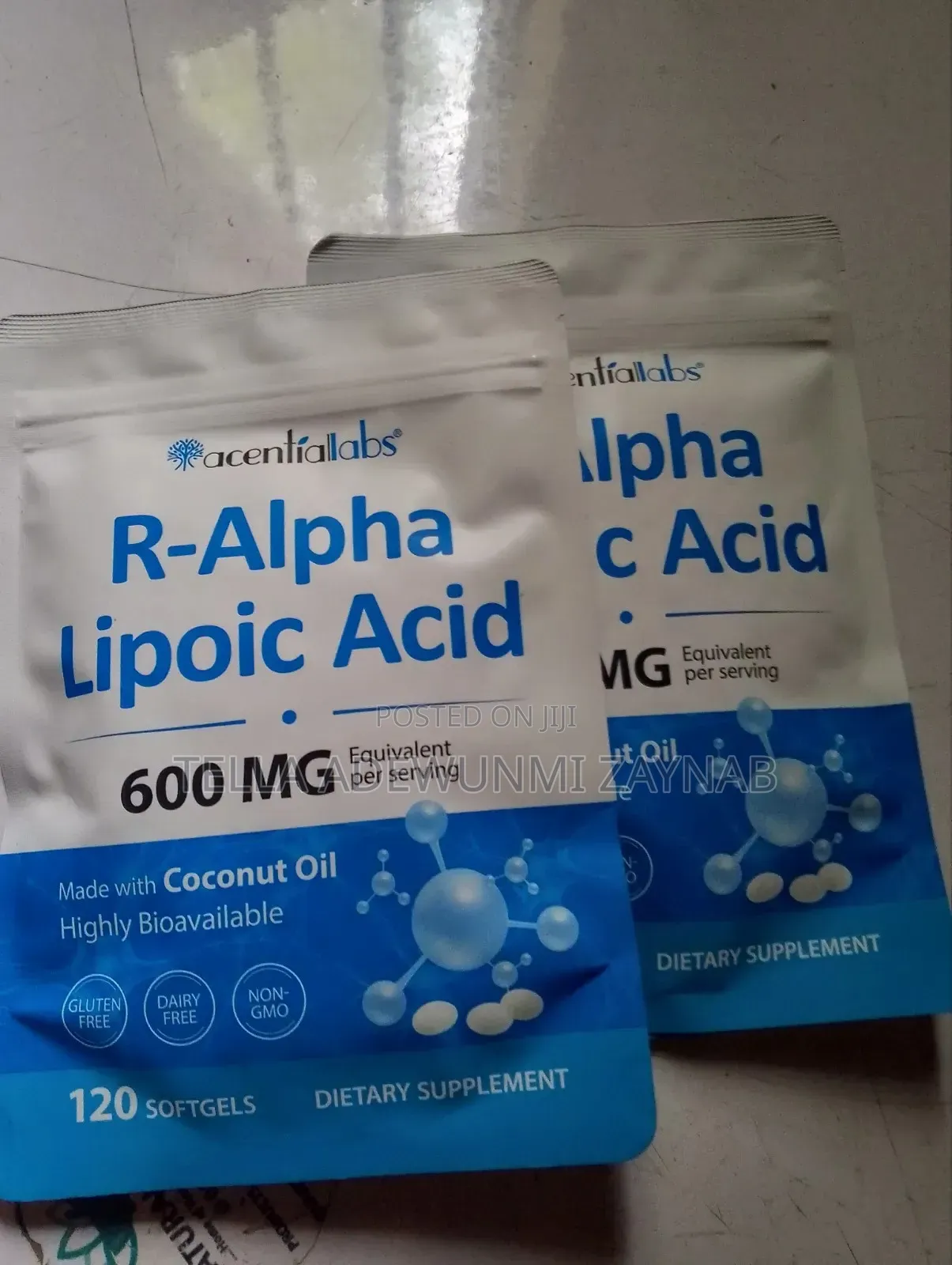 R-Alpha Lipoic Acid -600mg