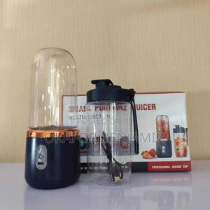 High Quality Rechargeable Electric Portable Mini Juicer With Two Cup