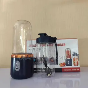 High Quality Rechargeable Electric Portable Mini Juicer With Two Cup