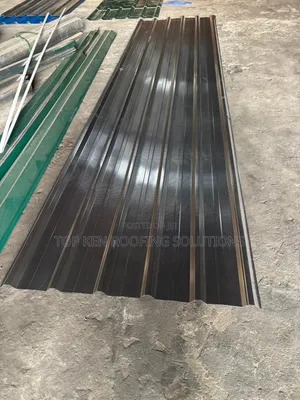 High-Grade 0.55mm (Grade A) Traffic Black Longspan Aluminium Sheet