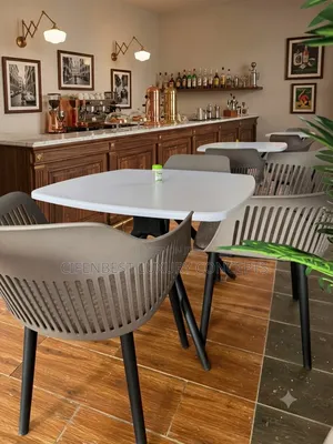 Stylish Outdoor Bar/ Restaurant Table Four Seaters With Chair