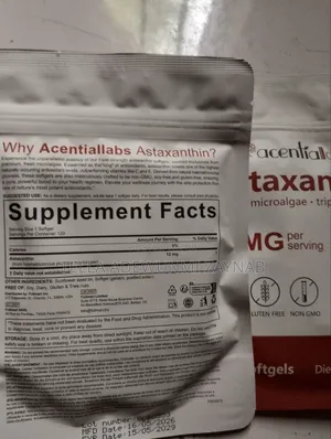 Astaxanthin Softgel