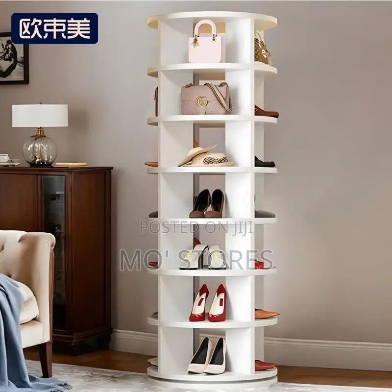 7 Layer Rotating Shoe Rack